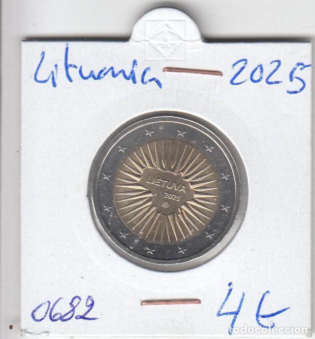 Notas Internacionais: HEUR0682 MONEDA LITUANIA 2 EUROS 2025 (Defensa del estado lituano)