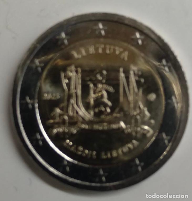 Notas Internacionais: HEUR0683 MONEDA LITUANIA 2 EUROS 2025 (Regiones etnogr&aacute;ficas)
