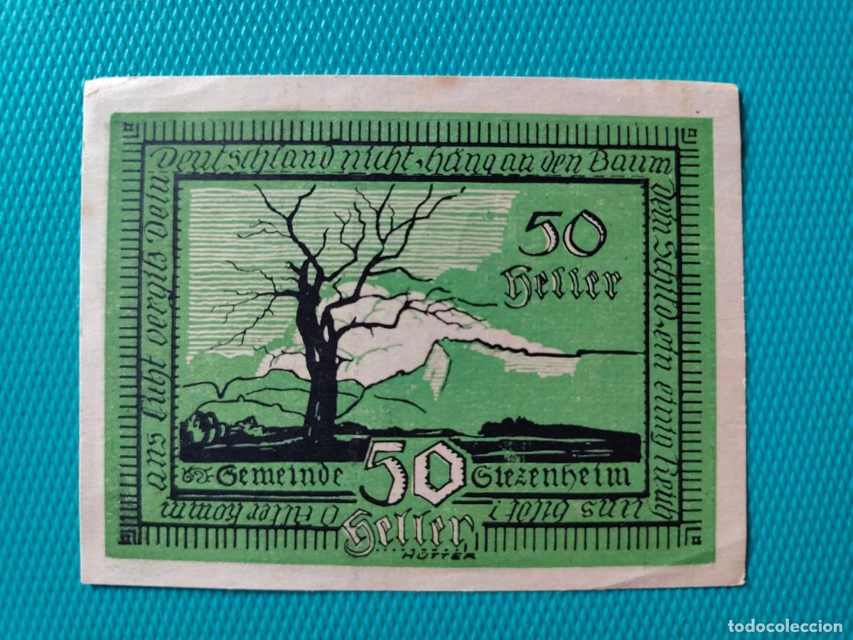 Billetes extranjeros: BILLETE DE AUSTRIA - 50 HELLER DEL A&Ntilde;O 1920 - 063DCM - Foto 2