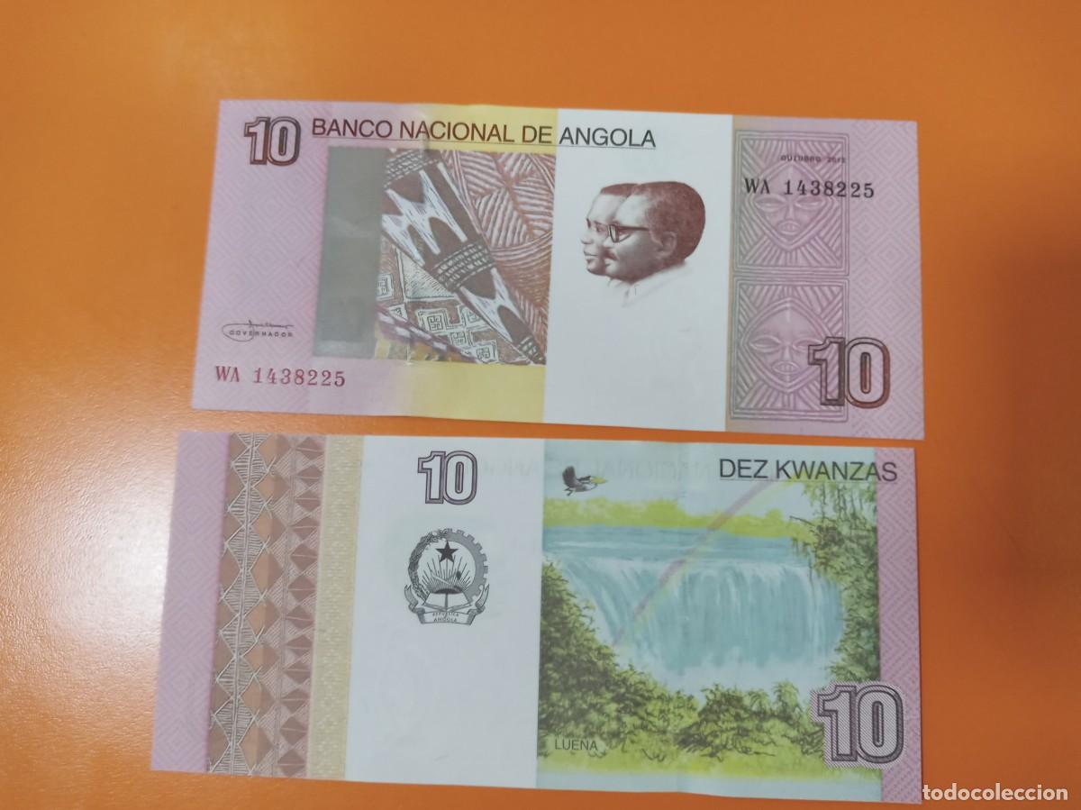 Billetes extranjeros: ANGOLA 10 KWANZAS 2012 - Foto 1