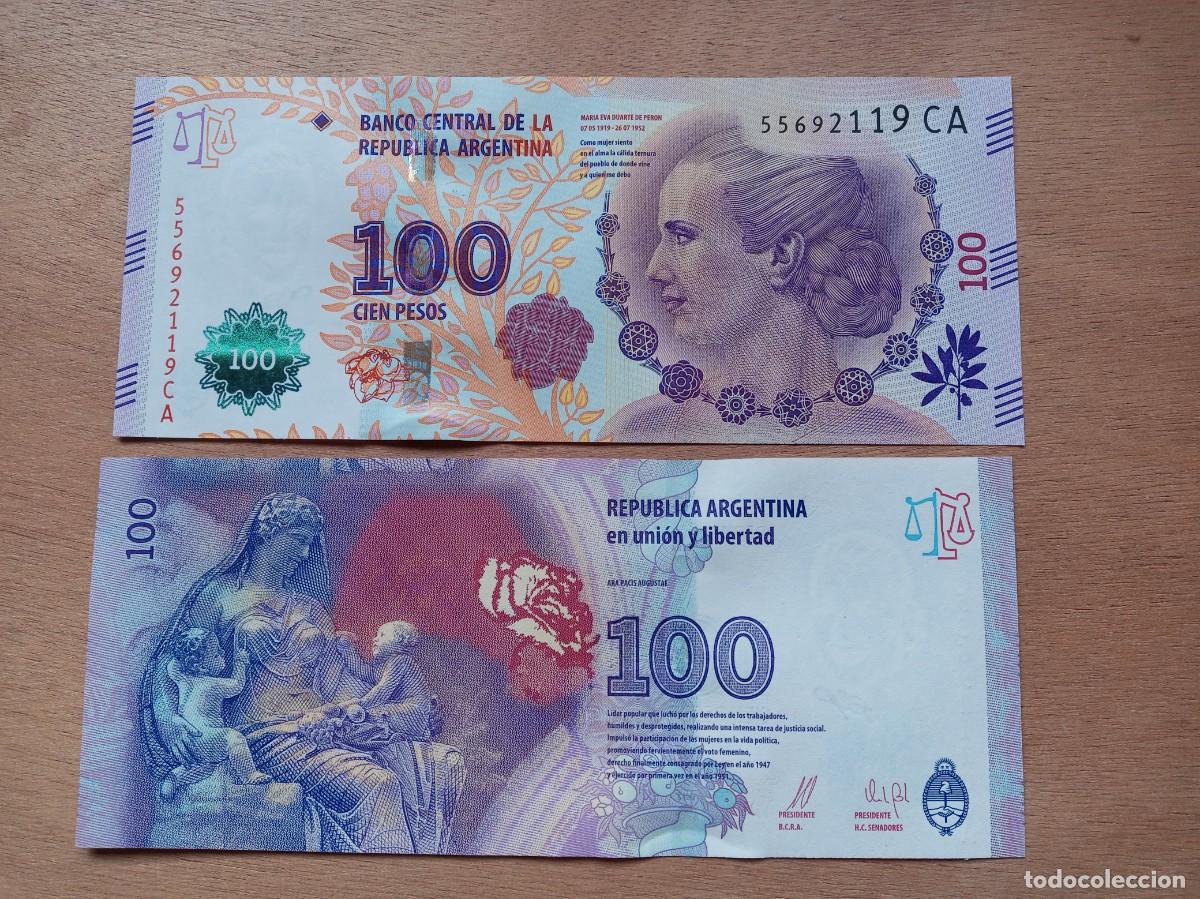 Billetes extranjeros: ARGENTINA 100 PESOS 2016 - Foto 1