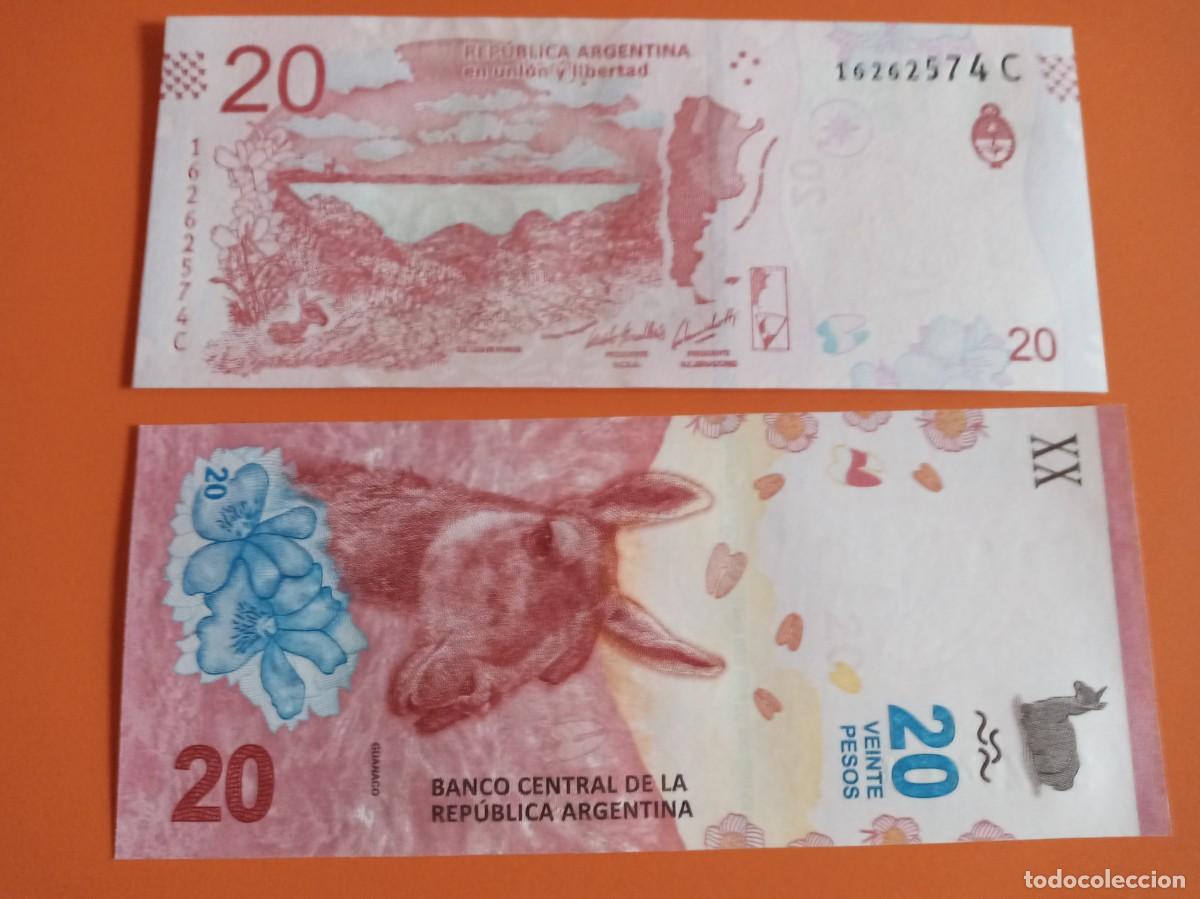 Billetes extranjeros: ARGENTINA 20 PESOS 2020 - Foto 1