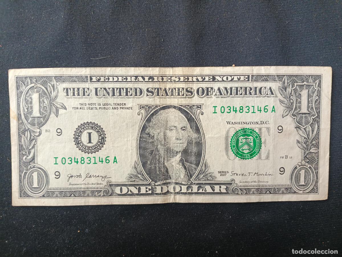 Billetes extranjeros: USA. Billete de One Dollar 2017 - Foto 1