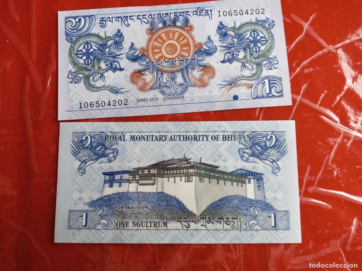 Billetes extranjeros: BUT&Aacute;N 1 NGULTRUM 2019 - Foto 1