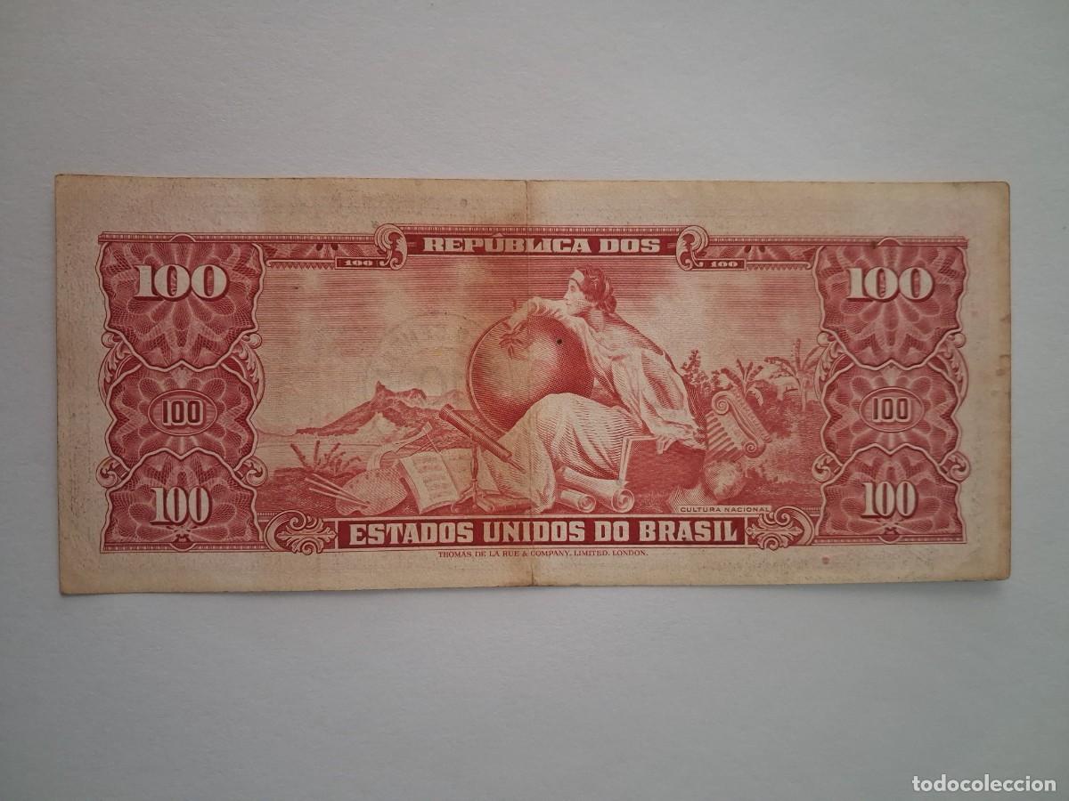 Billetes extranjeros: BRASIL 100 CRUZEIROS - Foto 4