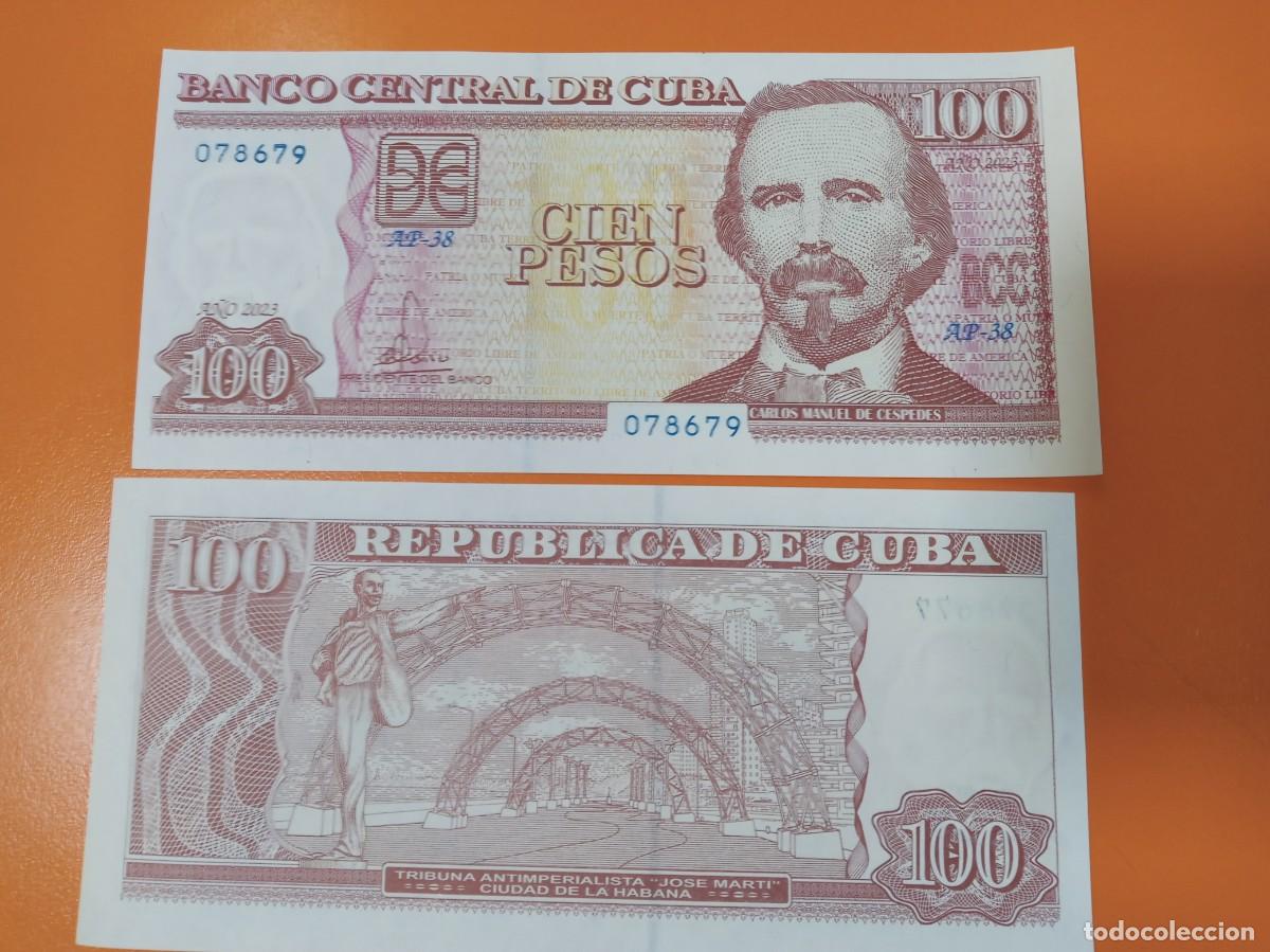 Billetes extranjeros: BILLETE DE CUBA 100 PESOS 2023 - Foto 1