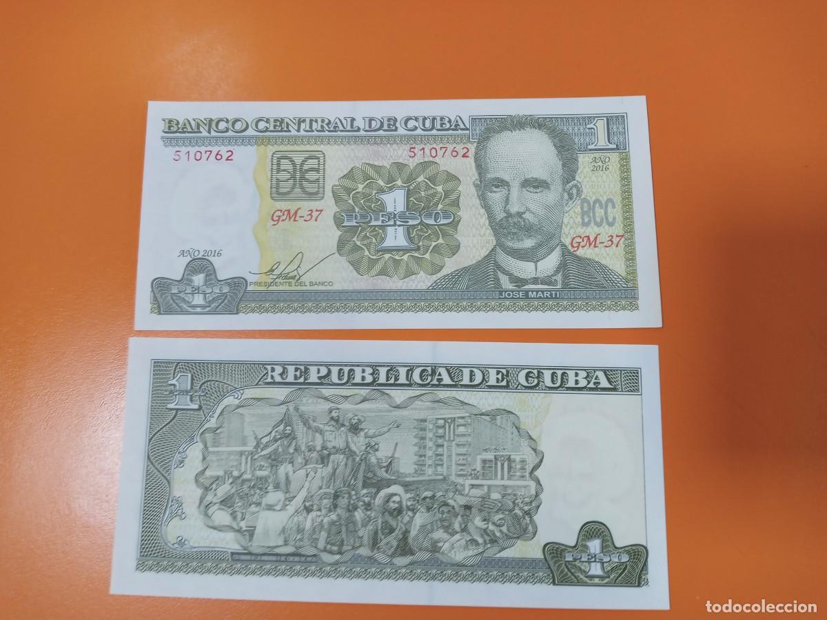 Billetes extranjeros: BILLETE DE CUBA 1 PESO 2016 - Foto 1