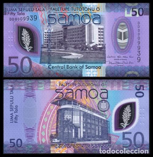 Billetes extranjeros: Samoa 50 Tala 2025 Pick 50 SC - Foto 1