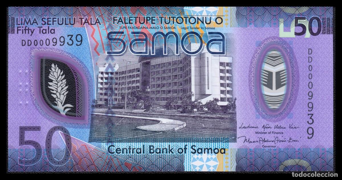 Billetes extranjeros: Samoa 50 Tala 2025 Pick 50 SC - Foto 3