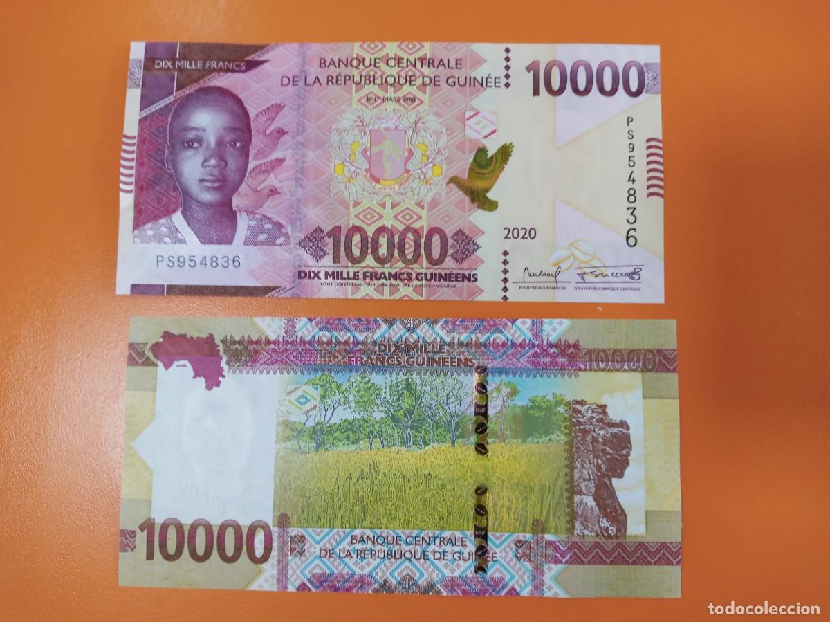 Billetes extranjeros: GUINEA 10.000 FRANCOS 2020 - Foto 1