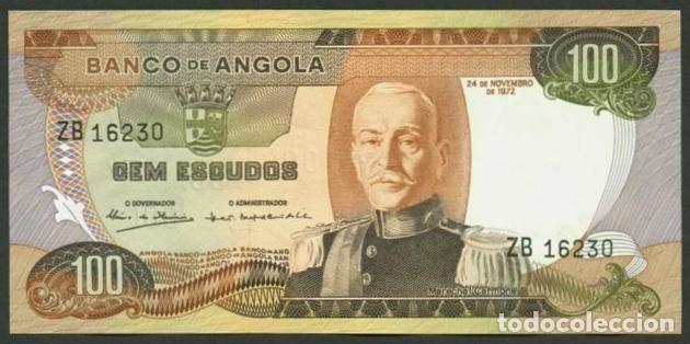 Billetes extranjeros: ANGOLA. 100 escudos 1972. Pick 101 - Foto 1