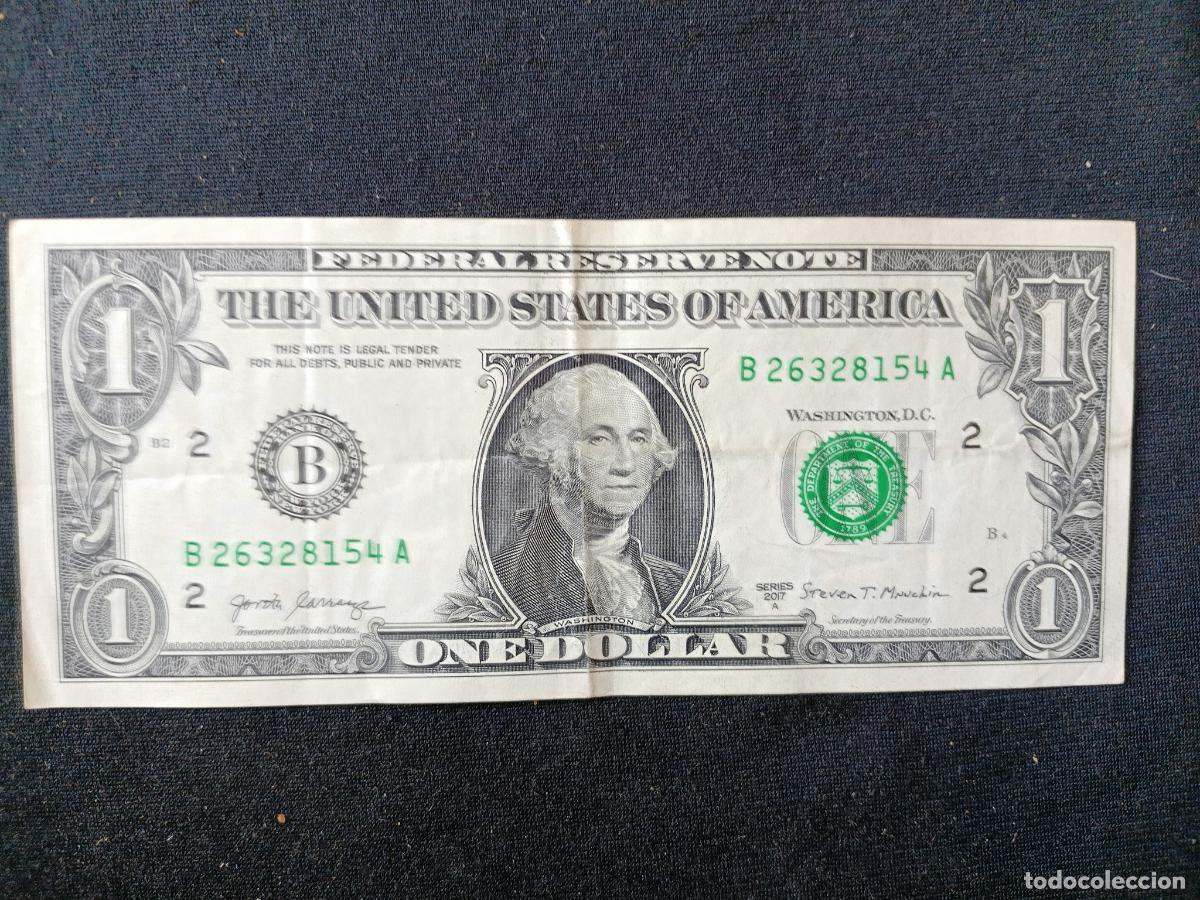Billetes extranjeros: Estados Unidos. One dollar 2017 - Foto 1