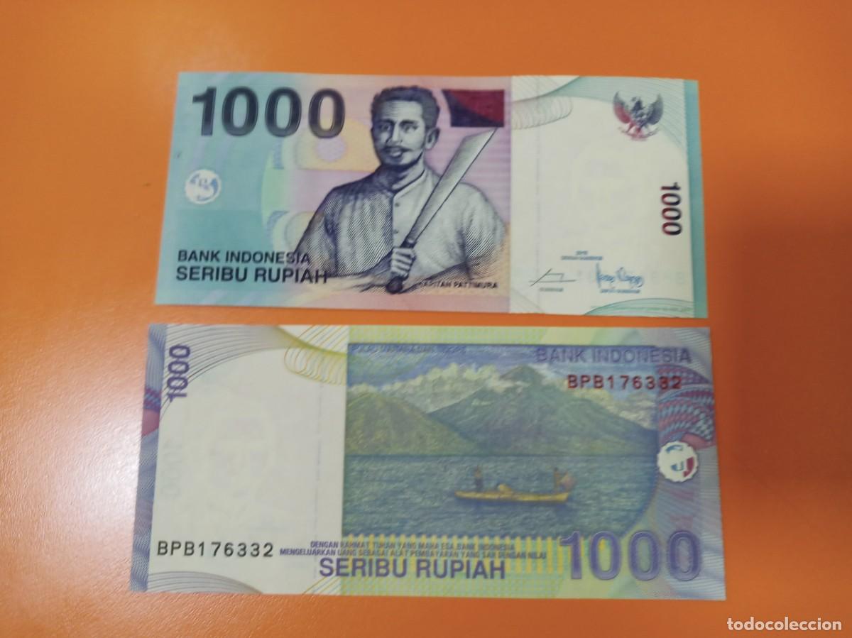 Billetes extranjeros: INDONESIA 1000 RUPIAS 2016 - Foto 1