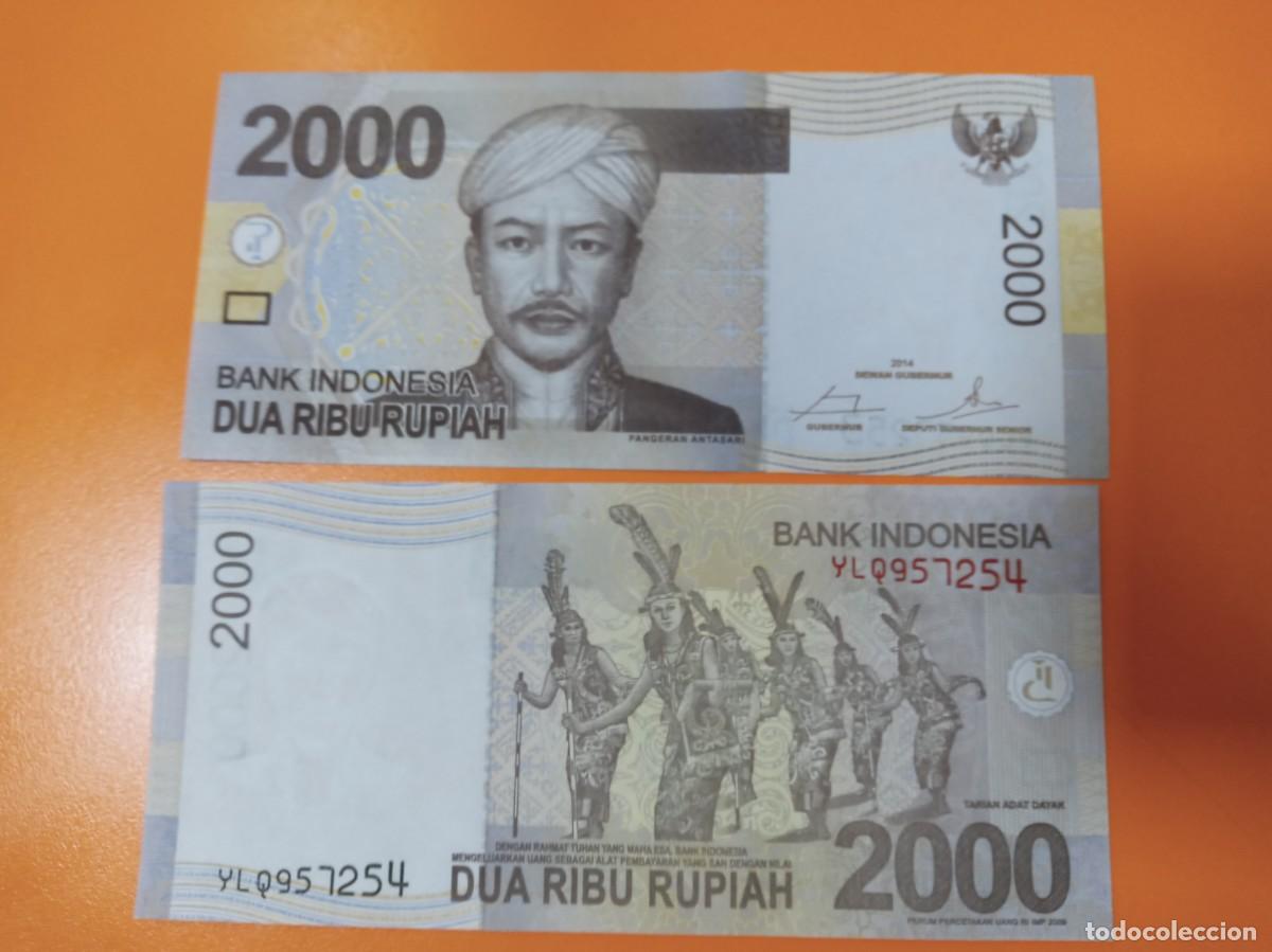 Billetes extranjeros: INDONESIA 2000 RUPIAS 2014 - Foto 1