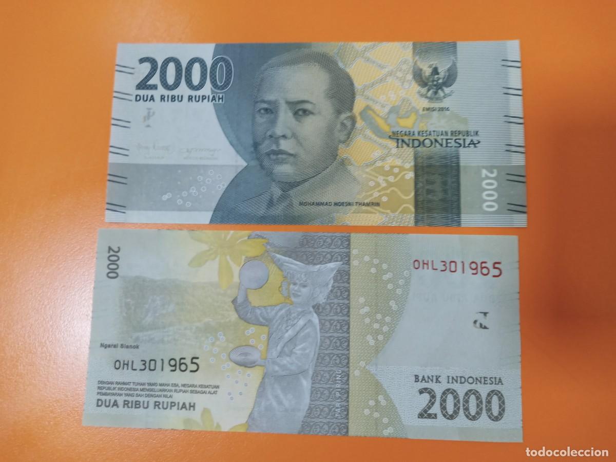 Billetes extranjeros: INDONESIA 2000 RUPIAS 2018 - Foto 1