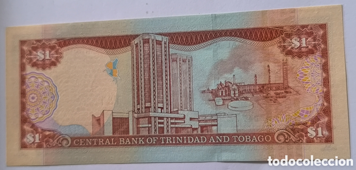 Billetes extranjeros: Trinadad & Tobago. billete de 1 dolar. 2002. Sin circular uncirculate - Foto 2