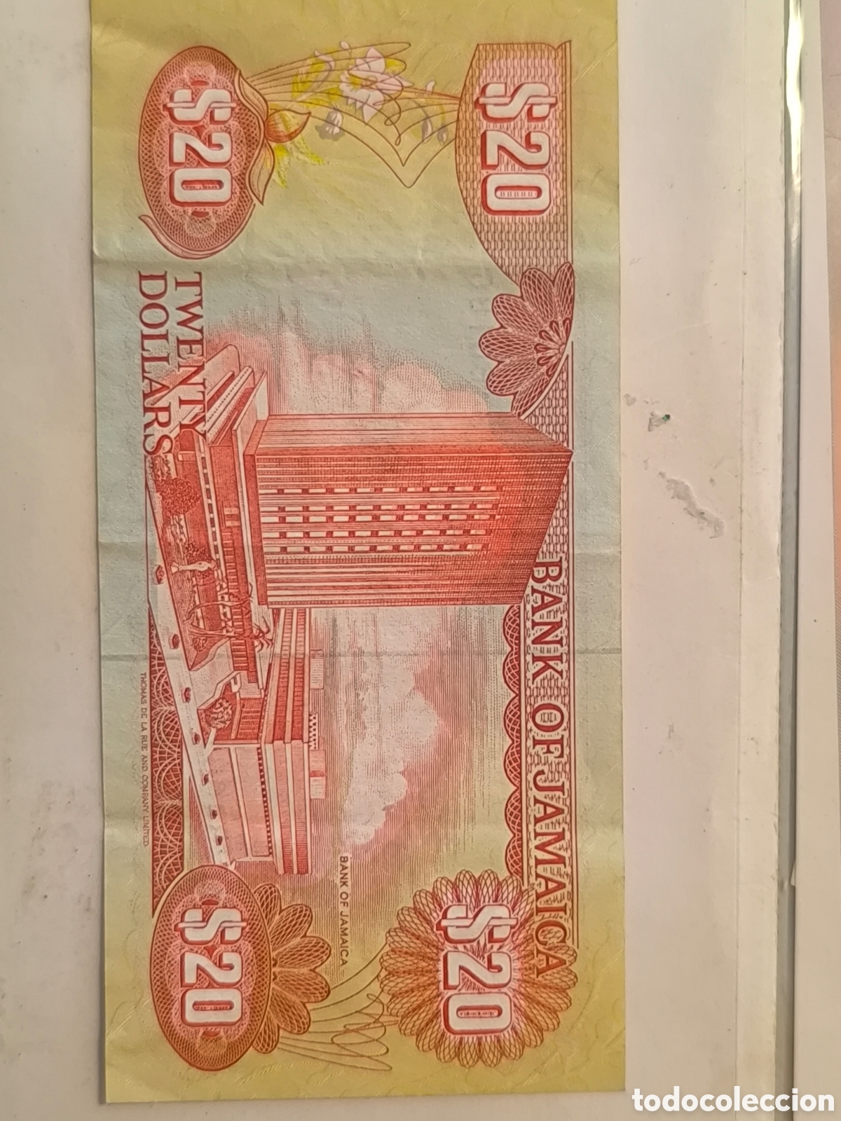 Billetes extranjeros: Billete de Jamaica 1-2-1995 20$ sin circular uncirculate - Foto 3