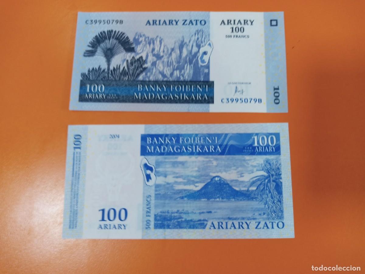Billetes extranjeros: MADAGASCAR 100 ARIARY 2016 - Foto 1