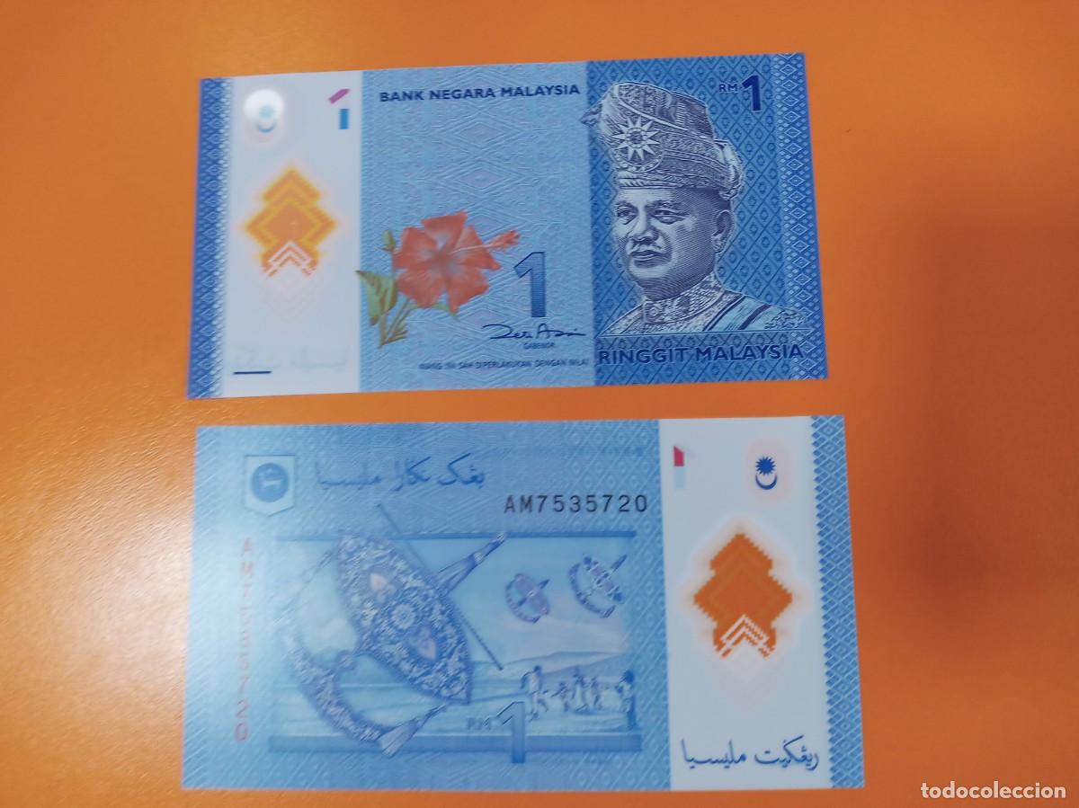 Billetes extranjeros: MALASIA 1 RINGGIT 2012 - Foto 1