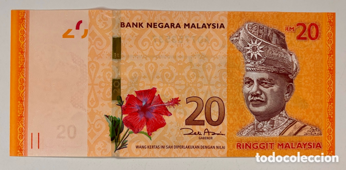 Billetes extranjeros: Billete MALASIA 20 Ringgit (2012) SC Malaysia - Foto 1