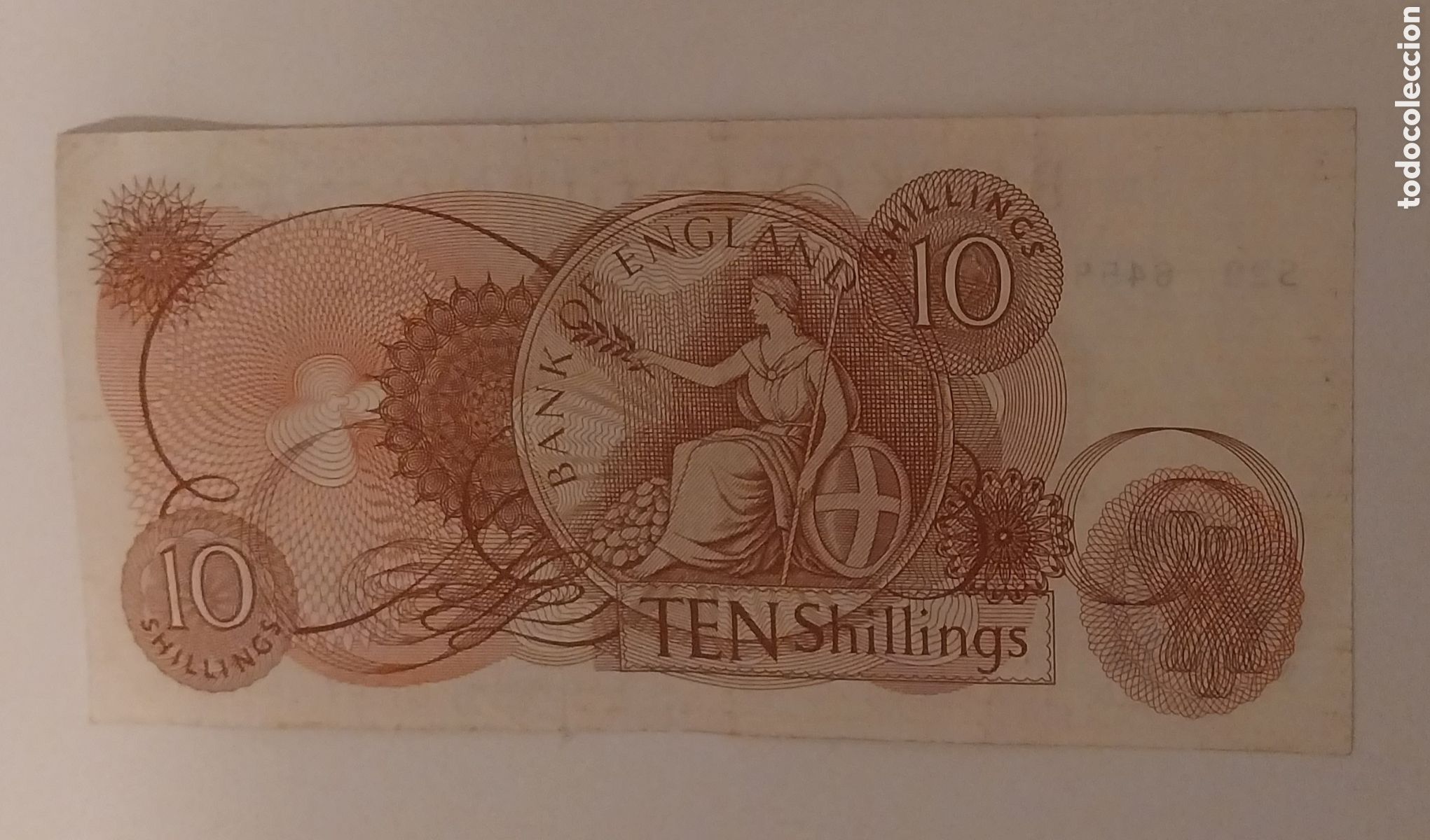 Billetes extranjeros: Billete gran breta&ntilde;a original % - Foto 2
