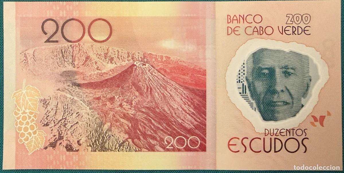 Billetes extranjeros: BN012, CABO VERDE, 200 ESCUDOS 2014 - Foto 2