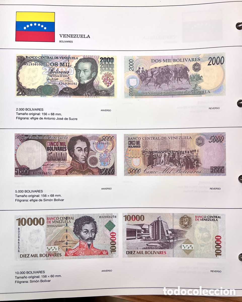 Billetes extranjeros: FACS&Iacute;MILES BILLETES EXTRANJEROS CECA - Foto 5