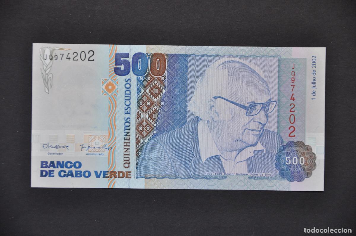 Billetes extranjeros: CABO VERDE - 500 ESCUDOS 2002 - SC/UNC - Foto 1
