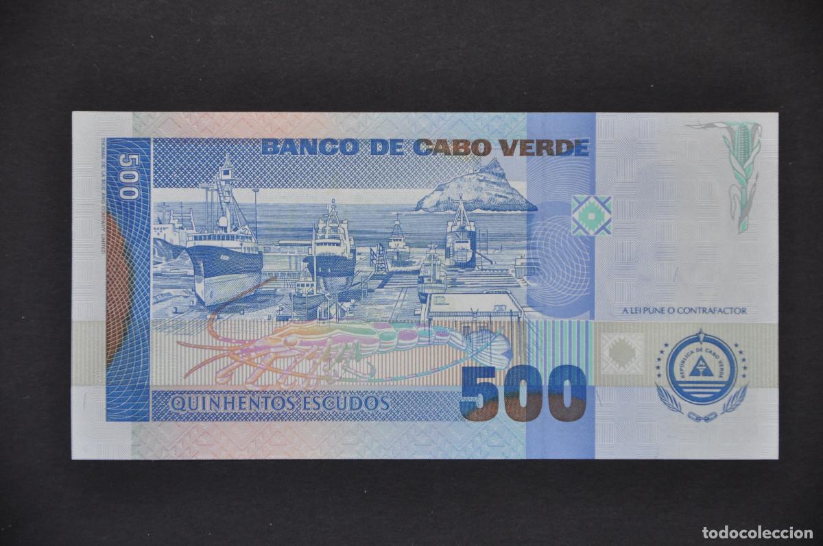 Billetes extranjeros: CABO VERDE - 500 ESCUDOS 2002 - SC/UNC - Foto 2