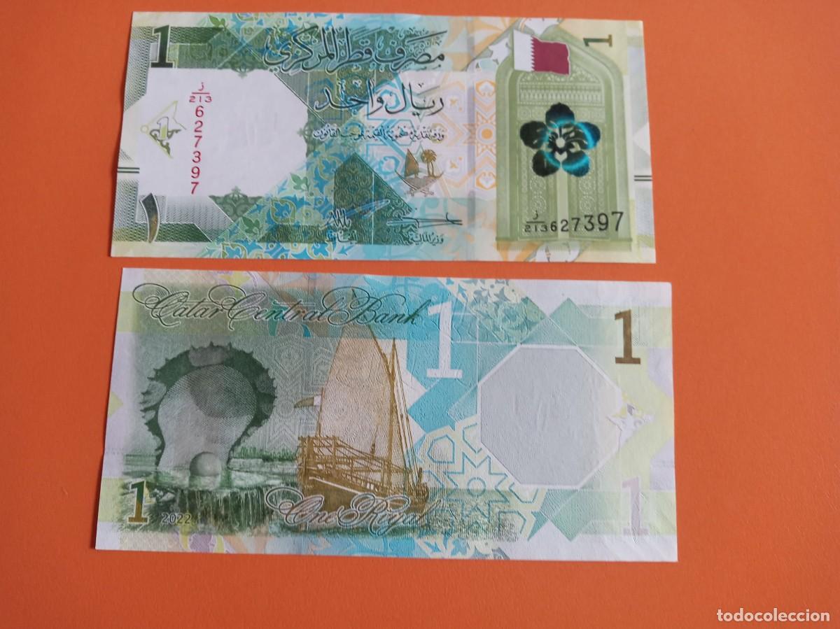 Billetes extranjeros: BILLETE DE CATAR 1 RIYAL 2022 - Foto 1