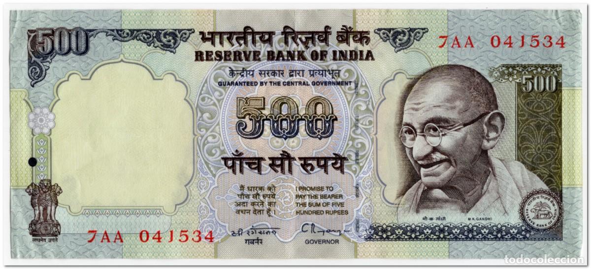 Billetes extranjeros: INDIA,500 RUPIAH,1997,P.92a,VF+ - Foto 1