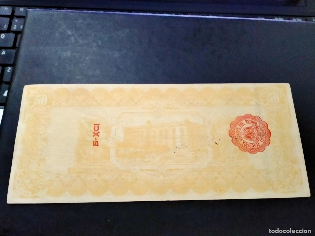 Billetes extranjeros: billete de mexico 1914 - Foto 2