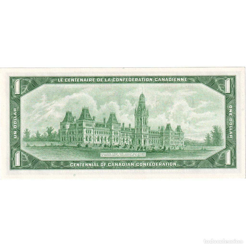 Billetes extranjeros: [#377609] Canad&aacute;, 1 Dollar, 1967, UNC - Foto 2