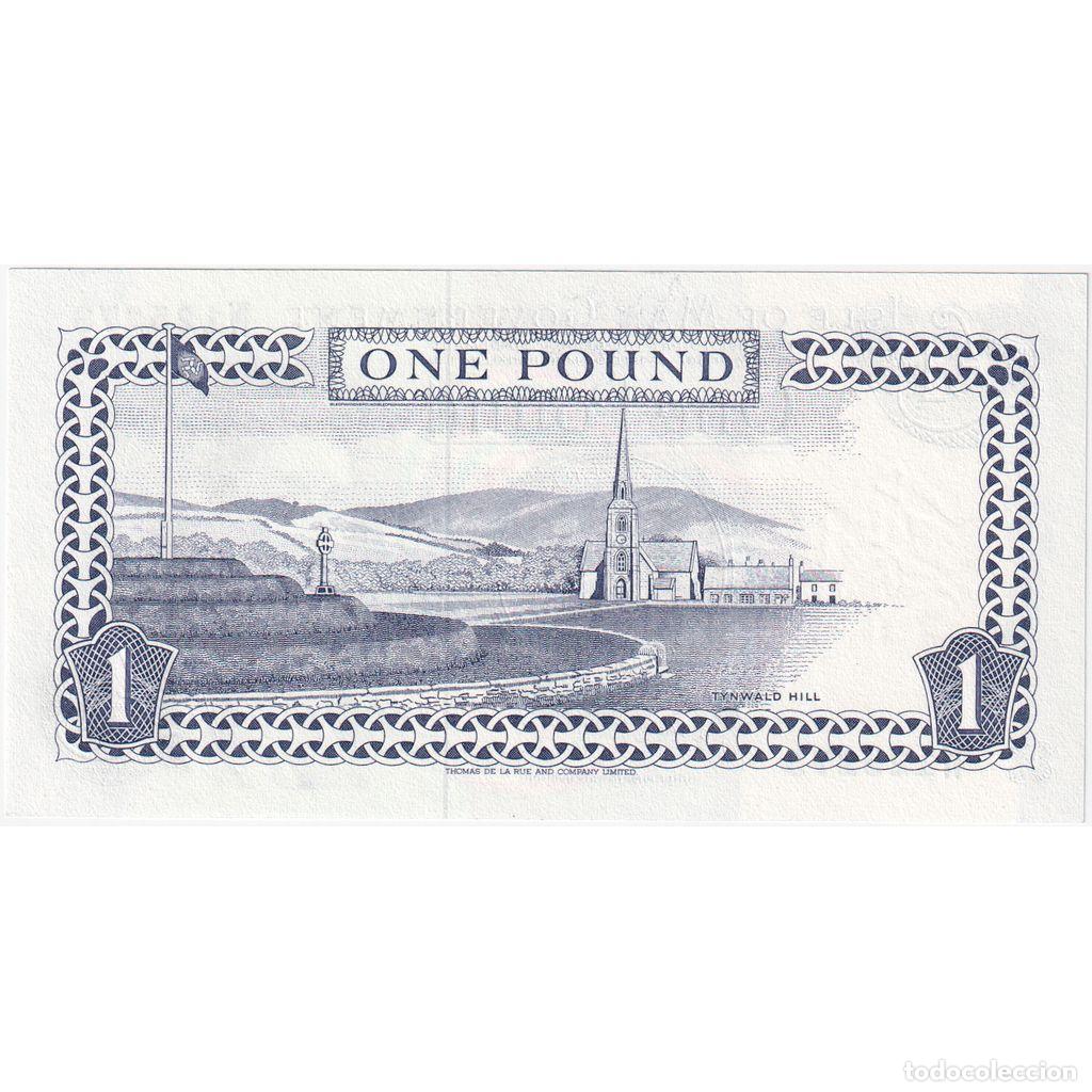 Billetes extranjeros: [#377625] Isla de Man, 1 Pound, 1991, UNC - Foto 2