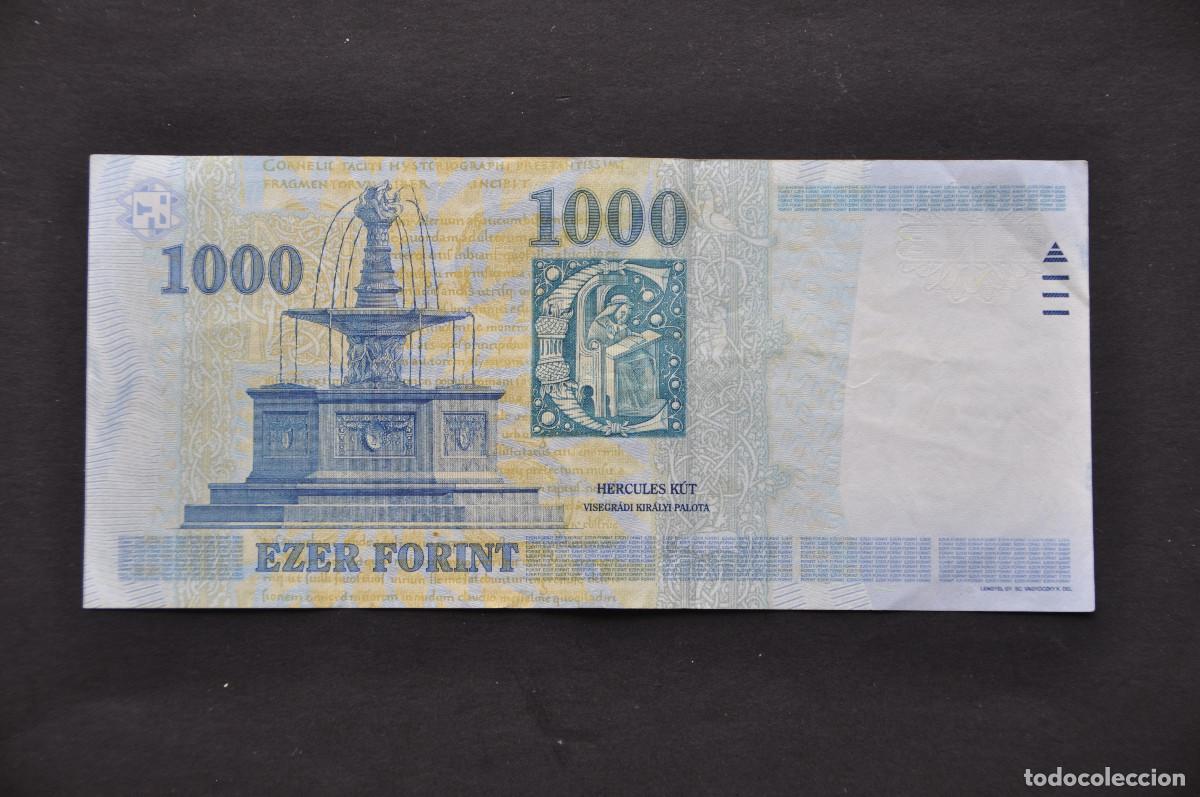 Billetes extranjeros: HUNGRIA - 1000 FORINT 2006 - Foto 2