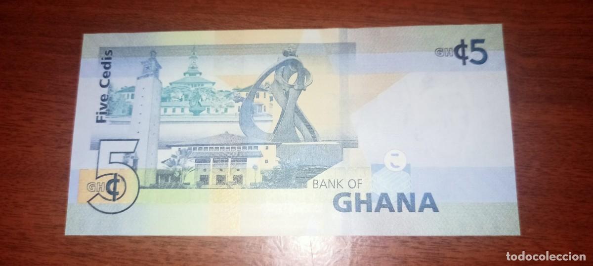 Billetes extranjeros: GHANA 5 CEDIS 2019 P46 UNC #6 - Foto 2