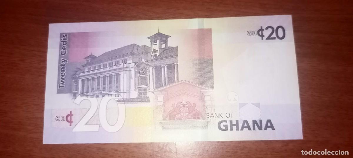 Billetes extranjeros: GHANA 20 CEDIS 2019 P48 UNC #7. - Foto 2