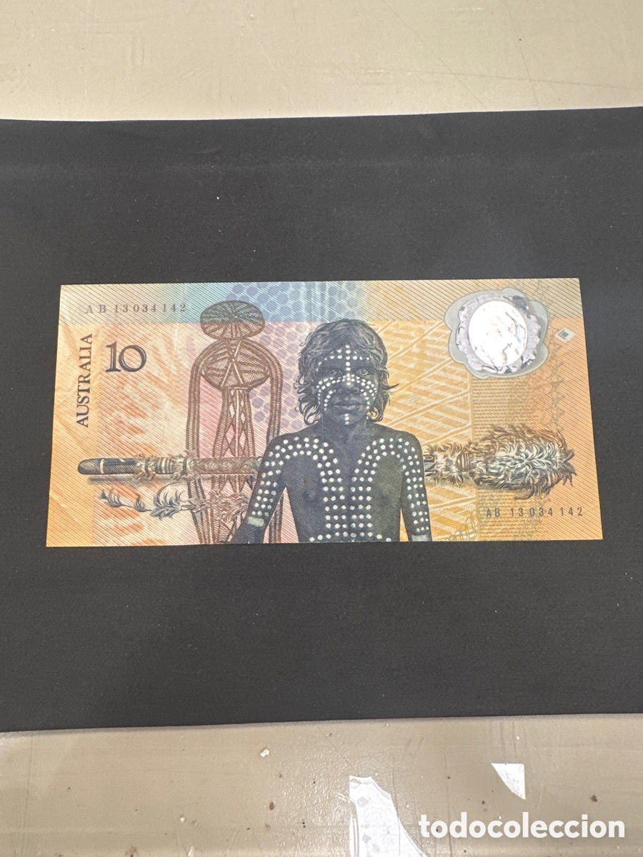 Billetes extranjeros: Billete de Australia de 10 dollars polimero a&ntilde;o 1988