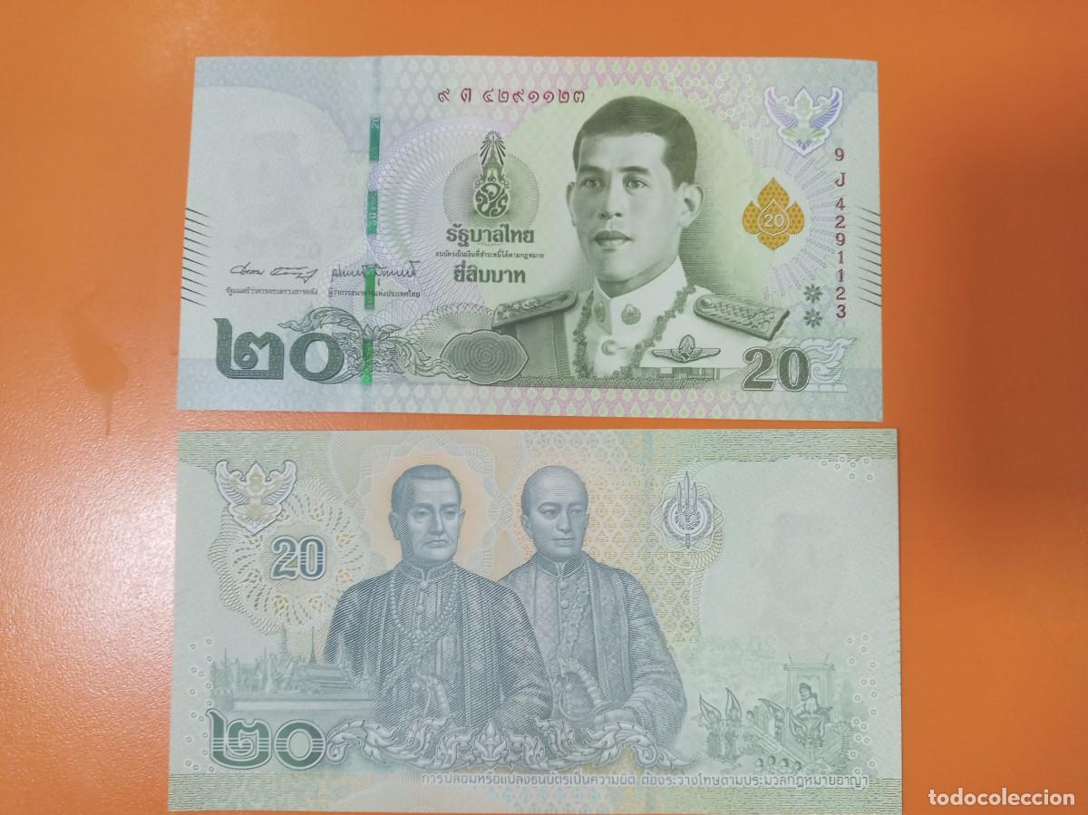Billetes extranjeros: TAILANDIA 20 BAHT 2018 - Foto 1