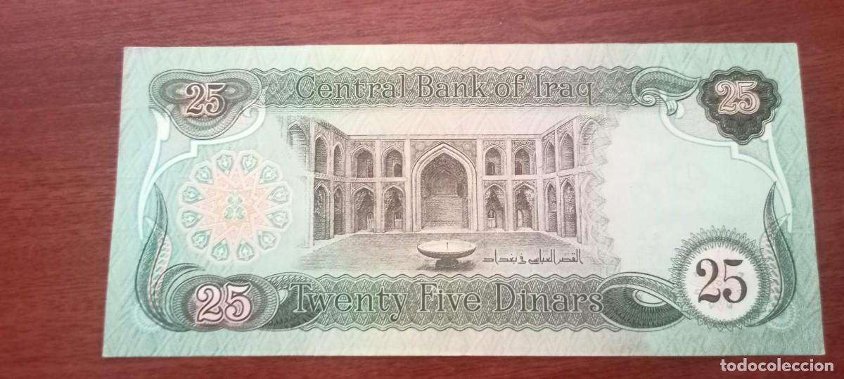 Billetes extranjeros: IRAQ 25 DINARS 1982 P72 UNC #66 - Foto 2
