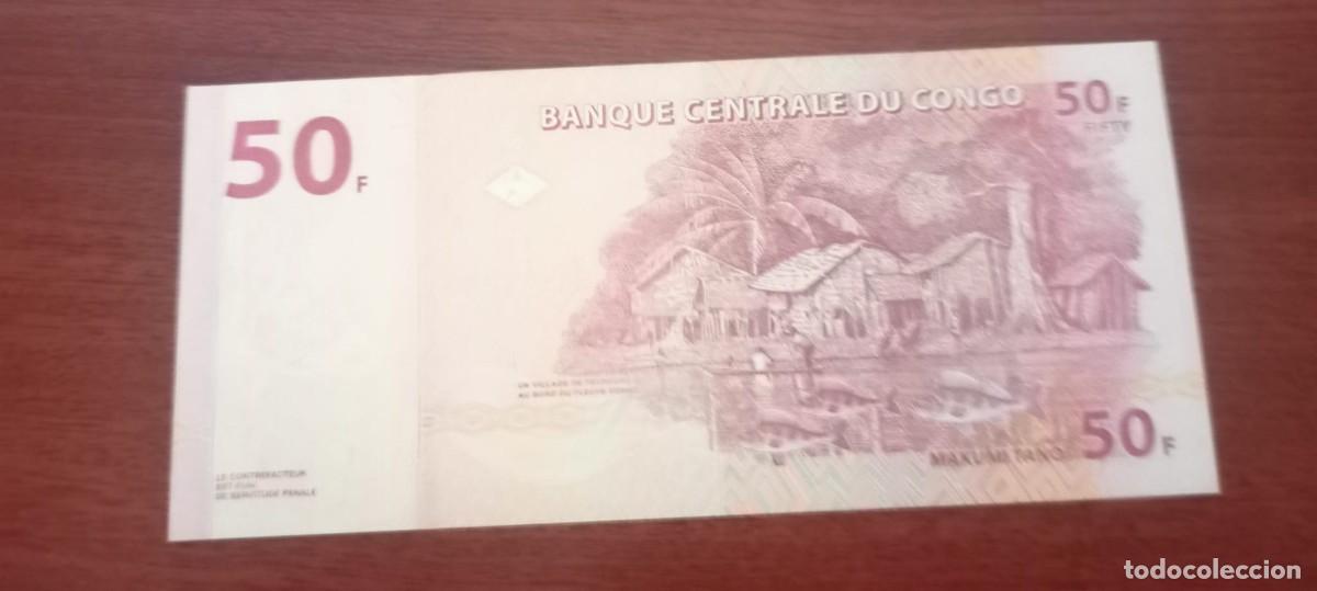 Billetes extranjeros: CONGO 50 FRANCOS 2007 P97 UNC #85 - Foto 2