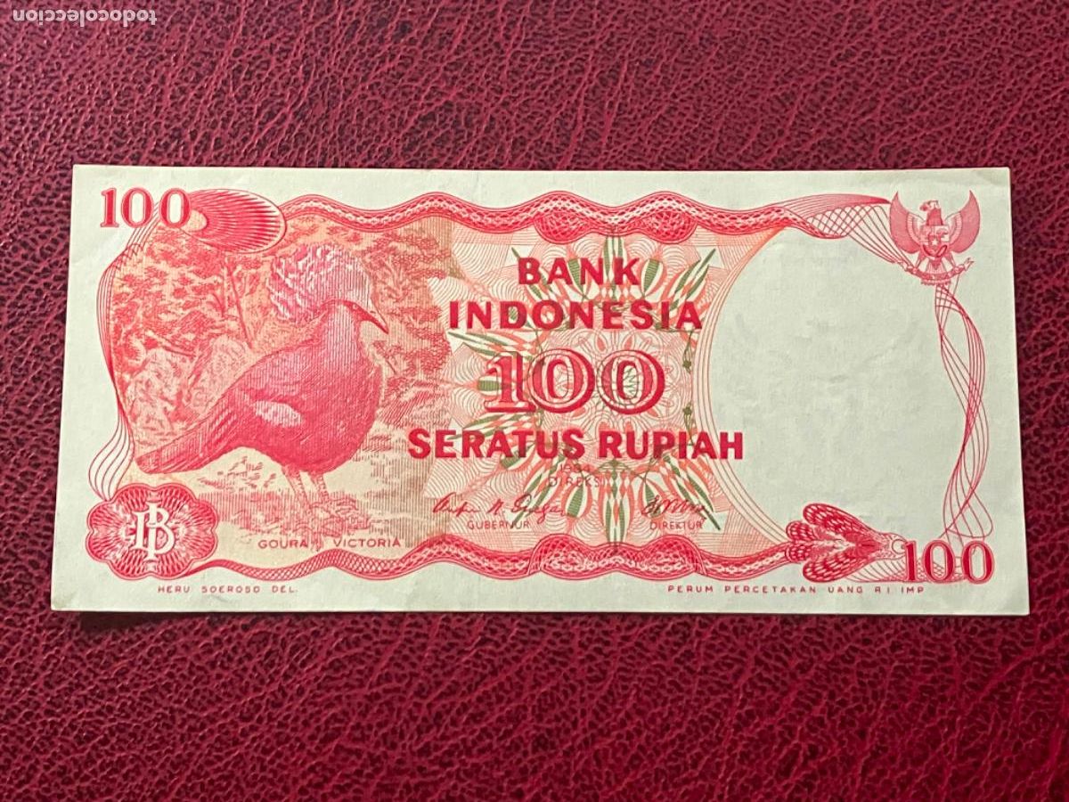 Billetes extranjeros: Indonesia - Billete 100 rupiah