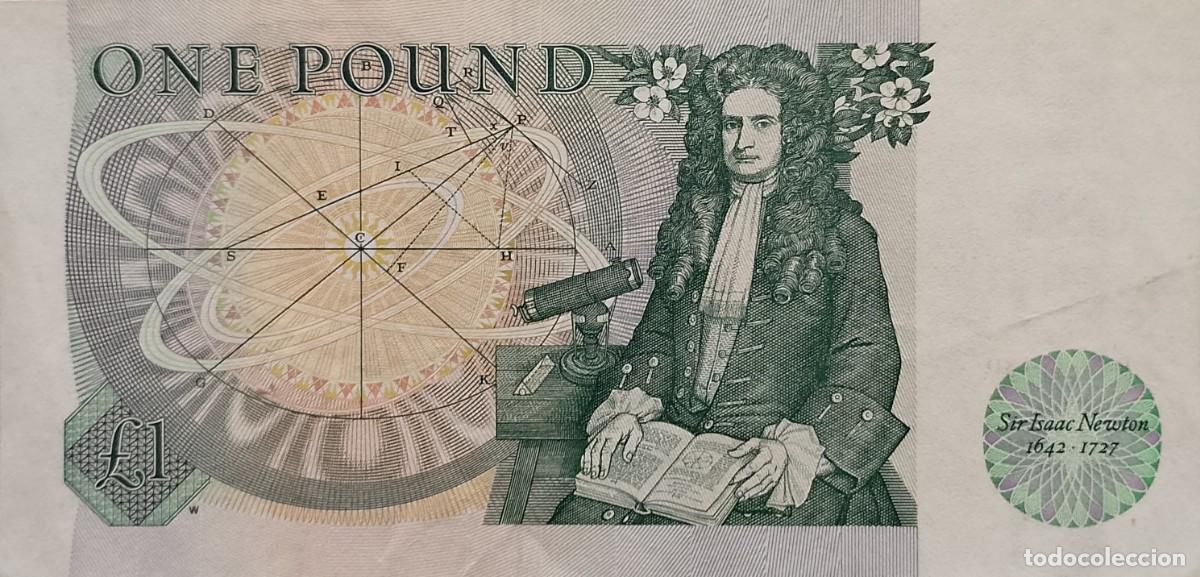 Billetes extranjeros: BILLETE DE INGLATERRA 1 POUND S/C - Foto 2