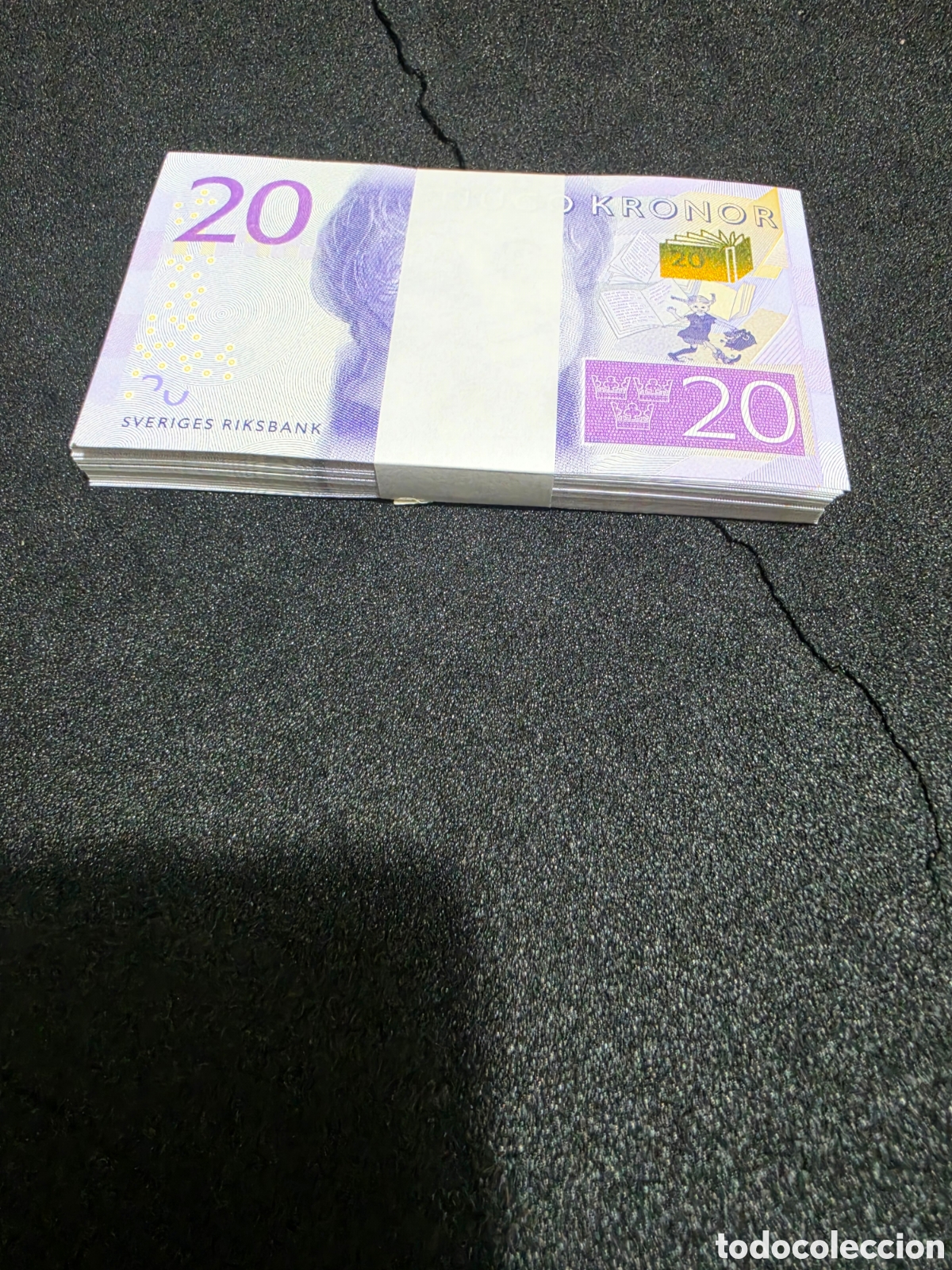 Billetes extranjeros: UNC bundle 20kr Prefix B hard to find - Foto 1