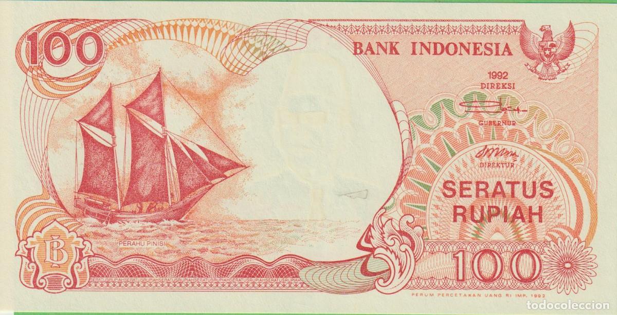 International Banknotes: BILLETES - INDONESIA - 100 RUPIAS - 1992/92 - SERIE CAY087219 - PICK-127A (SC)