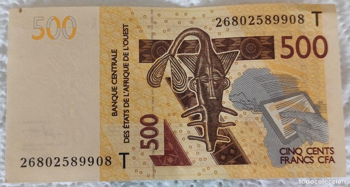 International Banknotes: 500 CINQ CENTS FRANCS CFA - BCEAO TOGO 2012 - Nuevo sin circular