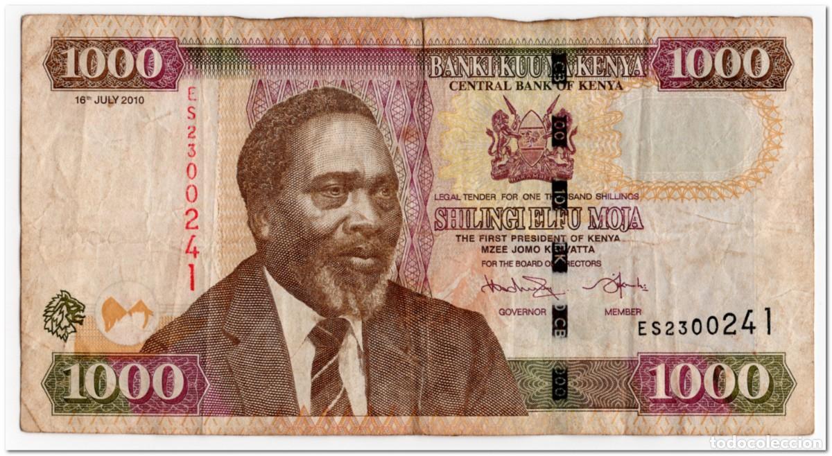 International Banknotes: KENYA,1000 SHILINGS,2010,P.51e,FINE