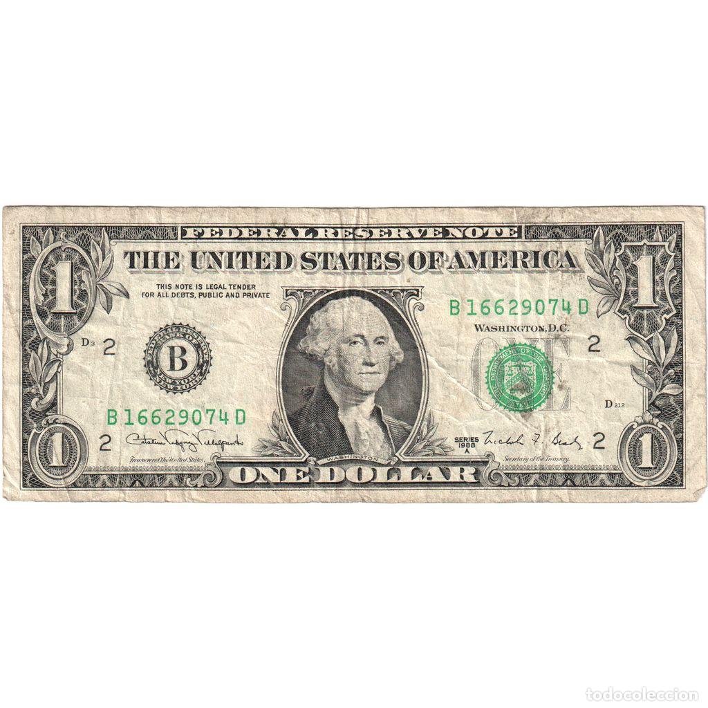 Billetes extranjeros: [#1233530] Estados Unidos, One Dollar, BC+