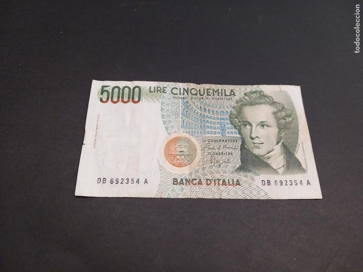 Billetes extranjeros: BILLETE / COMPRA M&Iacute;NIMA 5&euro;