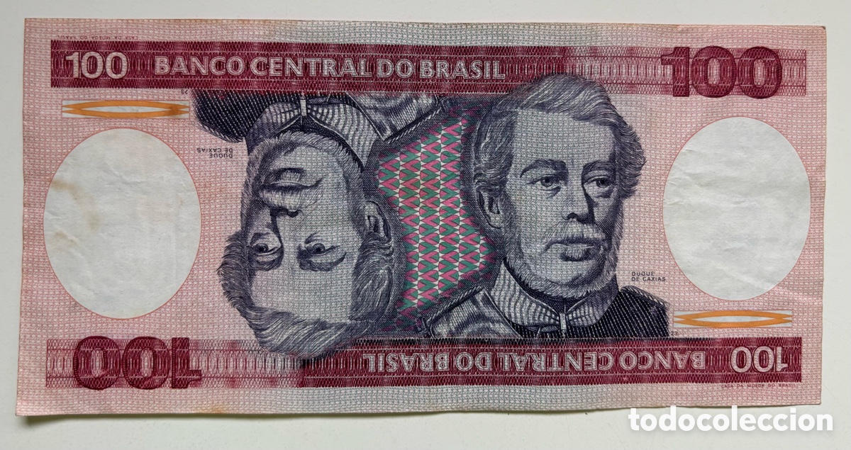 Billetes extranjeros: Billete BRASIL 100 Cruzeiros (1981-1984)